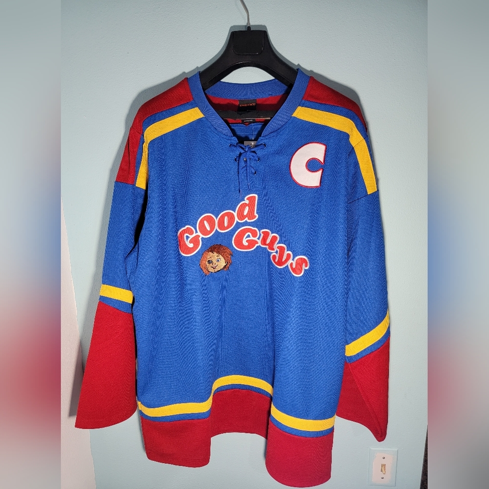 Chuky Good Guys Hockey Jersey Men Sizes 2XL
